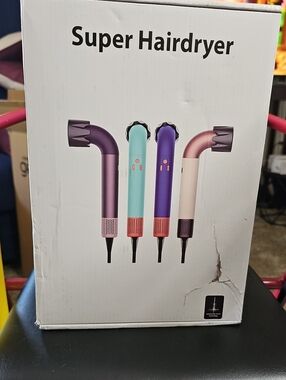 Super Hairdryer - Purple, Teal, Pink Options